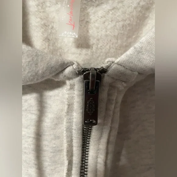 Free People Cream Hooded Jumpsuit - Picture 6 of 9